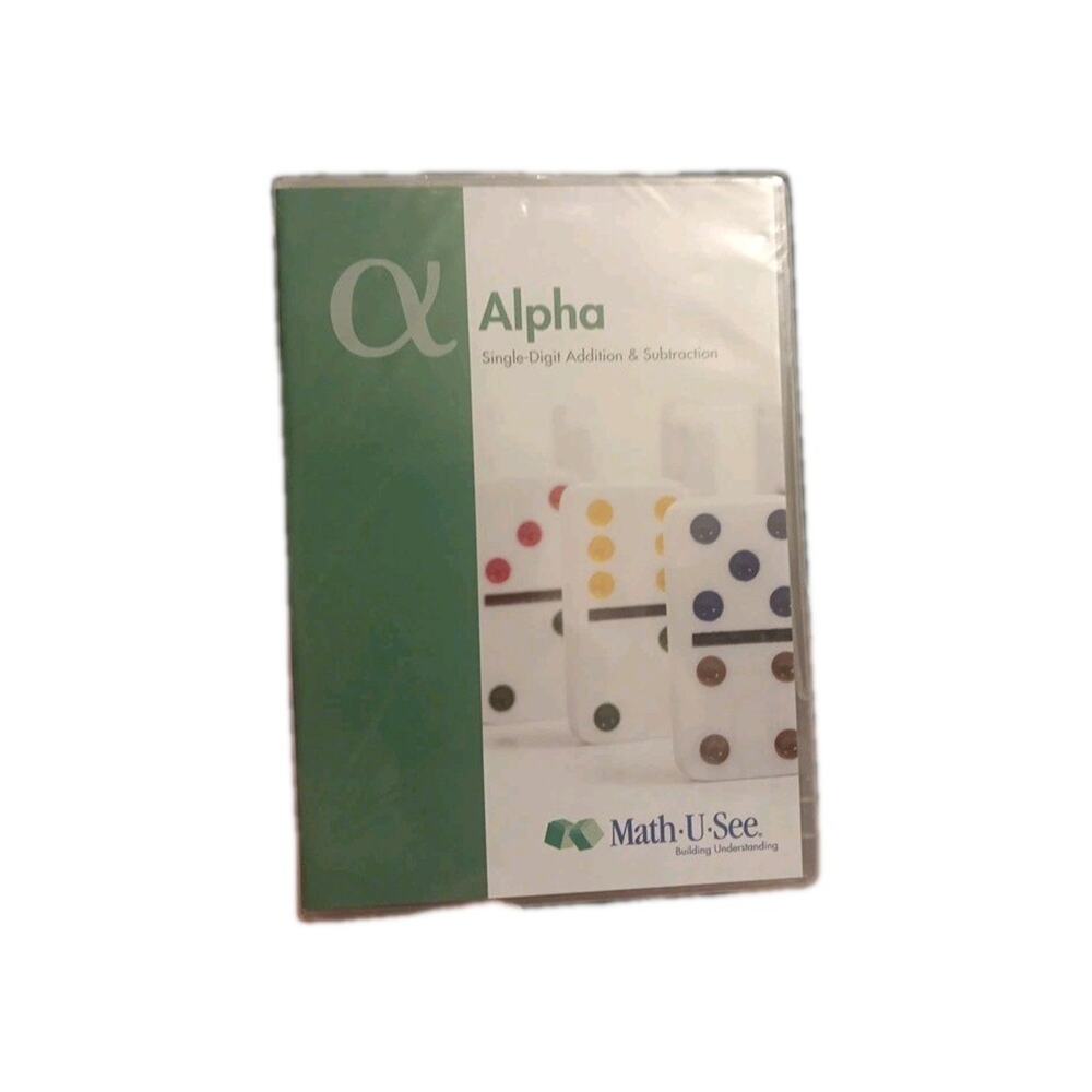 New Math-U-See Alpha: Single-Digit Addition and Subtraction (DVD)